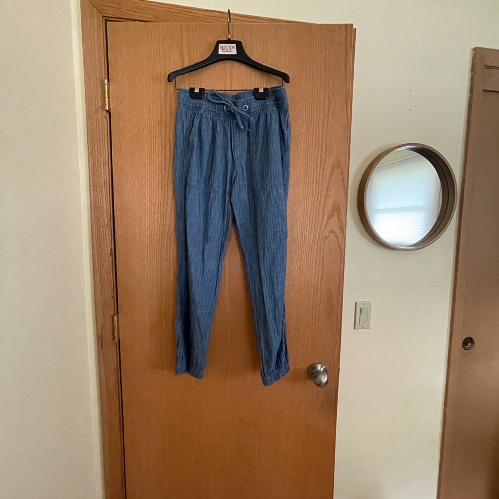 Gap XS denim blue cotton pants